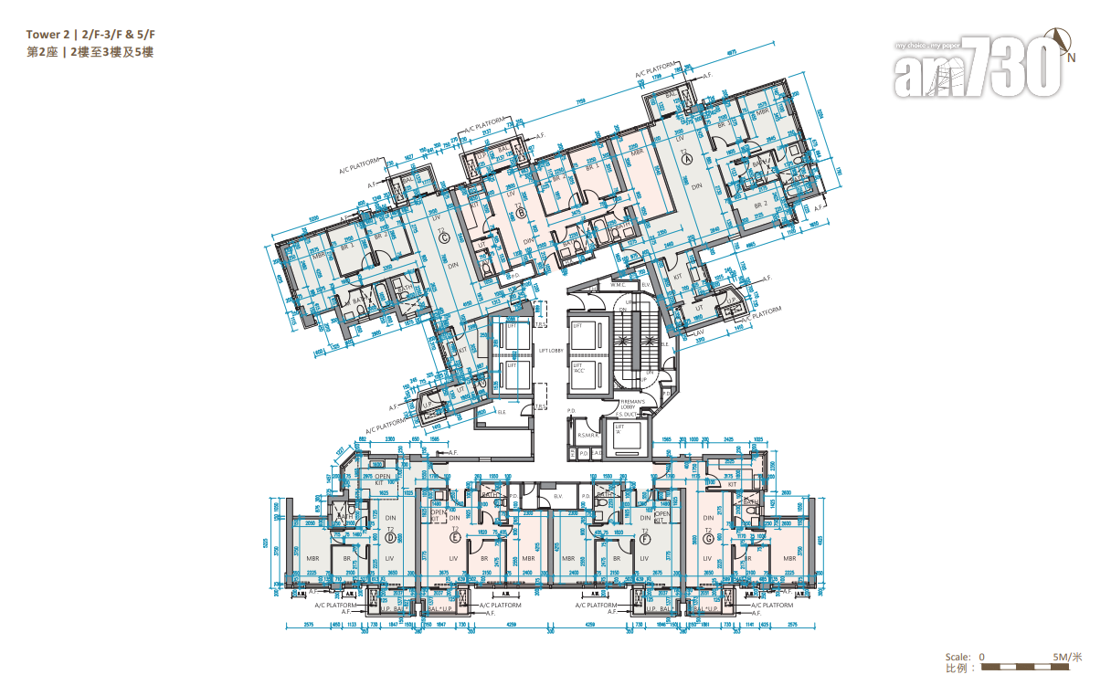 朗賢峯兩期共涉990伙 主打兩房 面積340至2572呎|新盤樓書