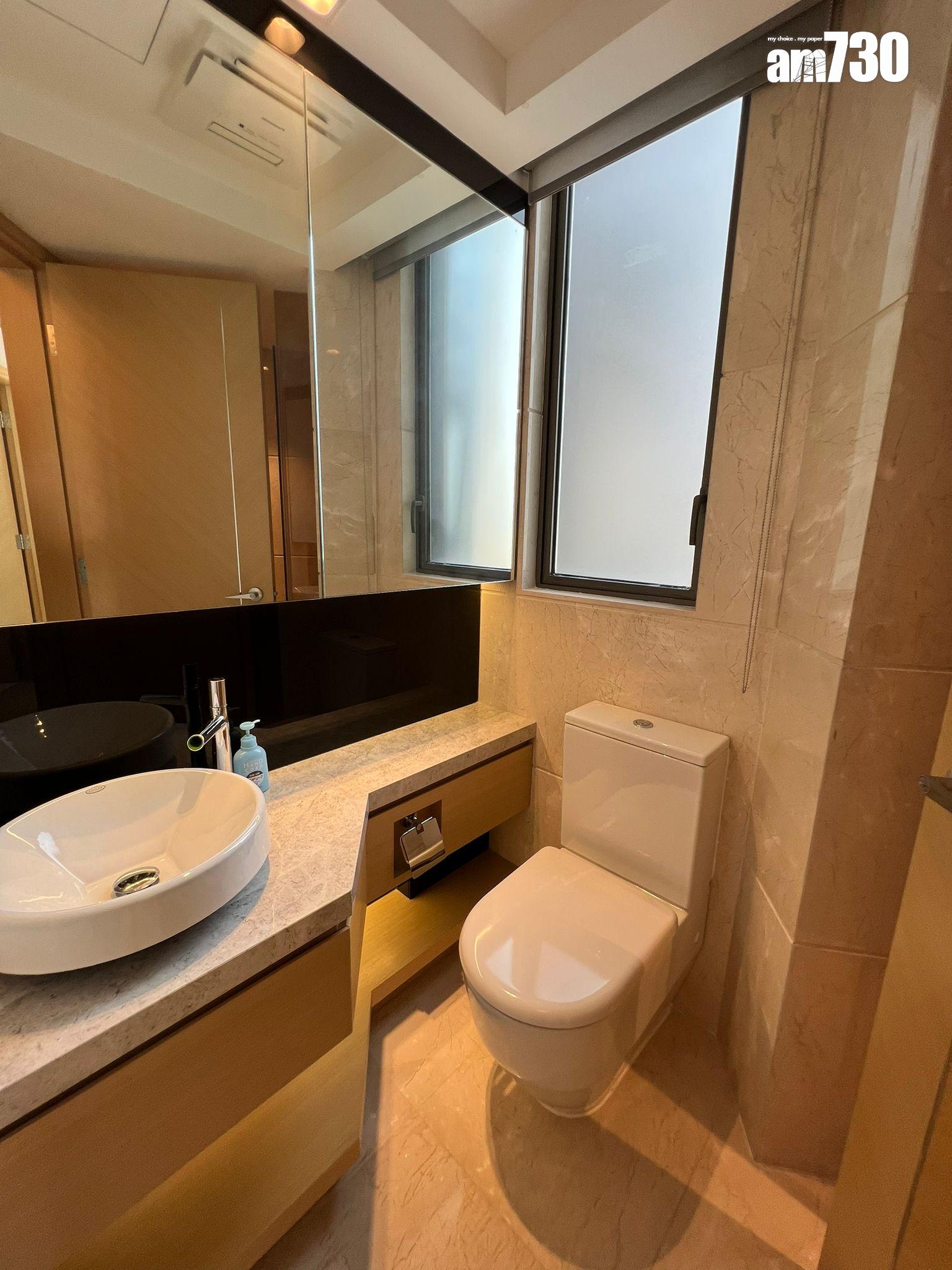 全屋共有3個洗手間。