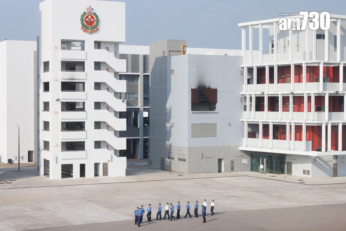 消防處相信,事件與鄰近的消防及救護學院有關。(資料圖片/蘇文傑攝)