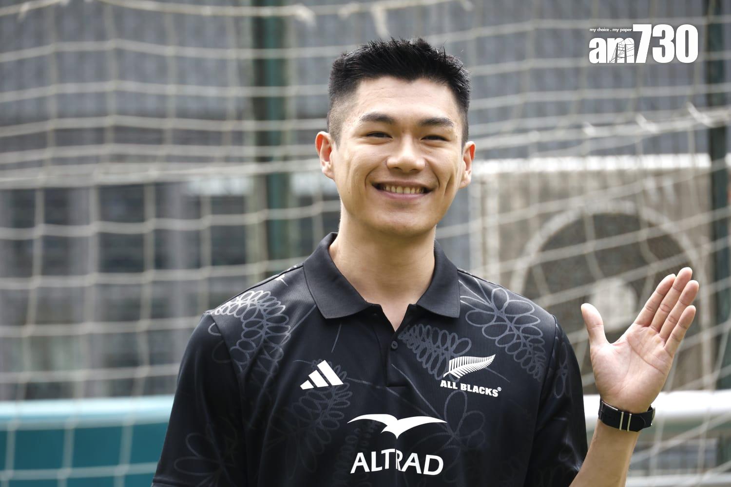 柯煒林工作太忙,未必可以入場睇即將在港舉行的七人欖球賽。 (林俊源攝)