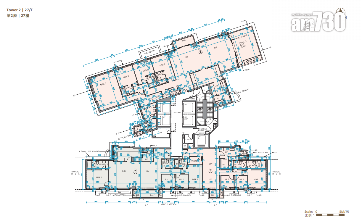 朗賢峯兩期共涉990伙 主打兩房 面積340至2572呎|新盤樓書