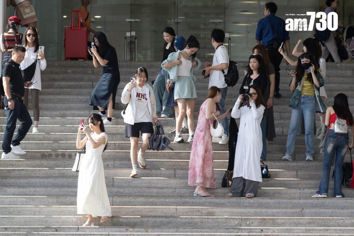 政府預計五一黃金周有超過80萬遊客訪港。(資料圖片/蘇文傑攝)