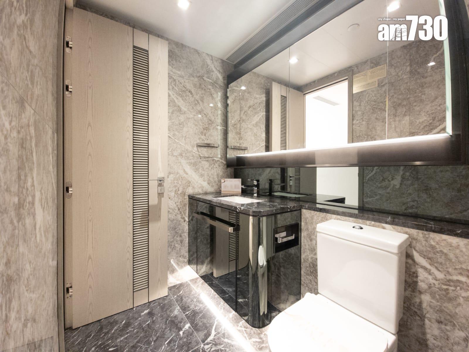 Blue Coast示範單位|1,267呎無改動四房 採巨廳大房設計 客飯廳面積達320呎(多圖有片)|黃竹坑新盤