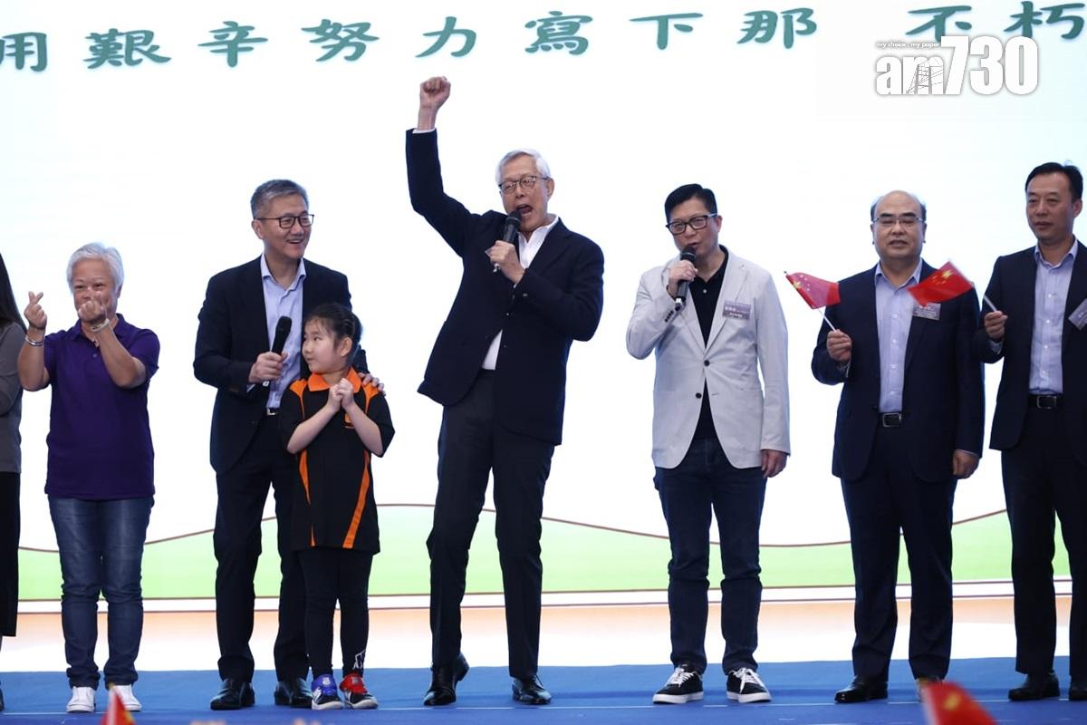 警務處港島總區今日舉行「港島總區國安傳承分享日」。(林俊源攝)