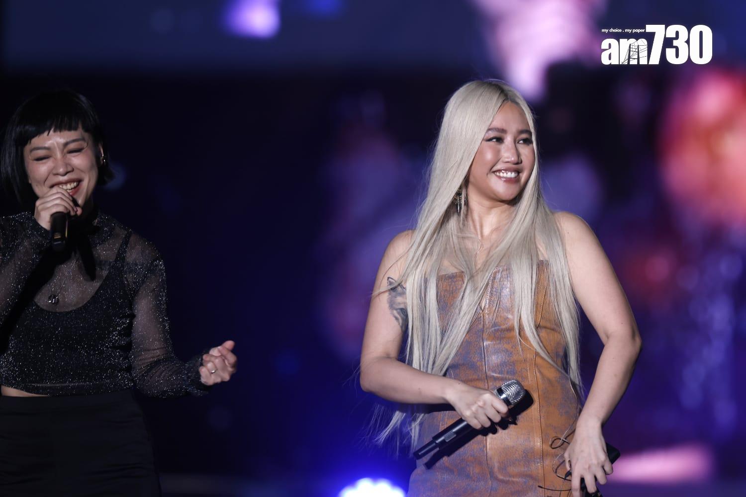 A-Lin來港參與《春浪音樂節》。(林俊源攝)