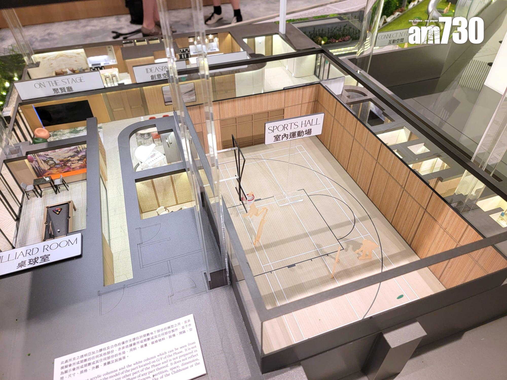 朗賢峯會所Club ONMANTIN連園林佔地近12萬呎 提供逾30項設施(多圖)|何文田新盤