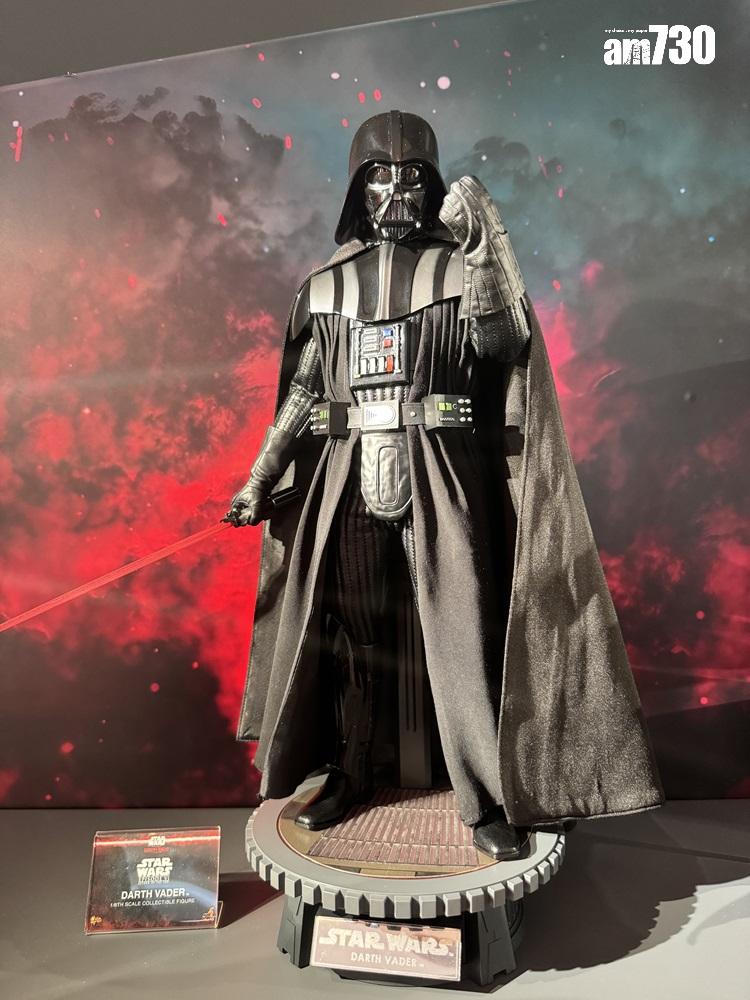 活動期間,展出極像真的星球大戰1:6比例珍藏人偶。