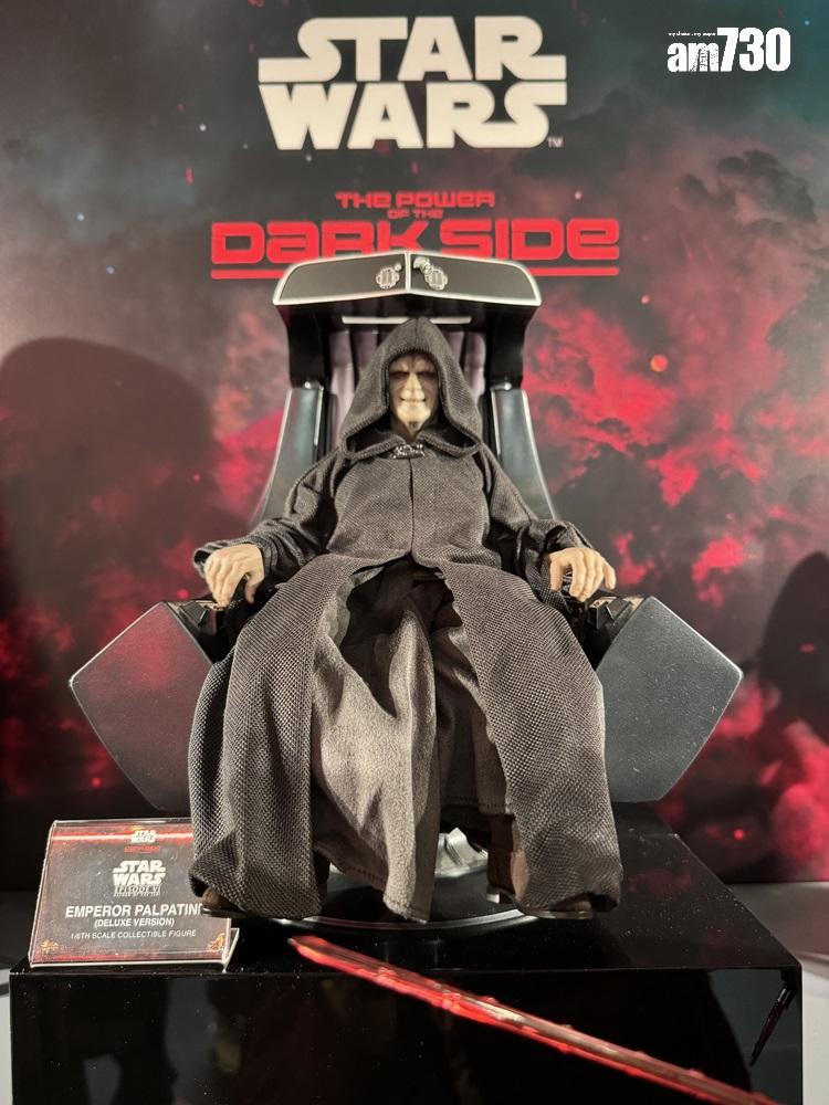 活動期間,展出極像真的星球大戰1:6比例珍藏人偶。