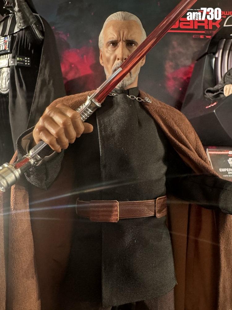 活動期間,展出極像真的星球大戰1:6比例珍藏人偶。