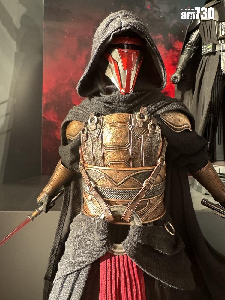 活動期間,展出極像真的星球大戰1:6比例珍藏人偶。