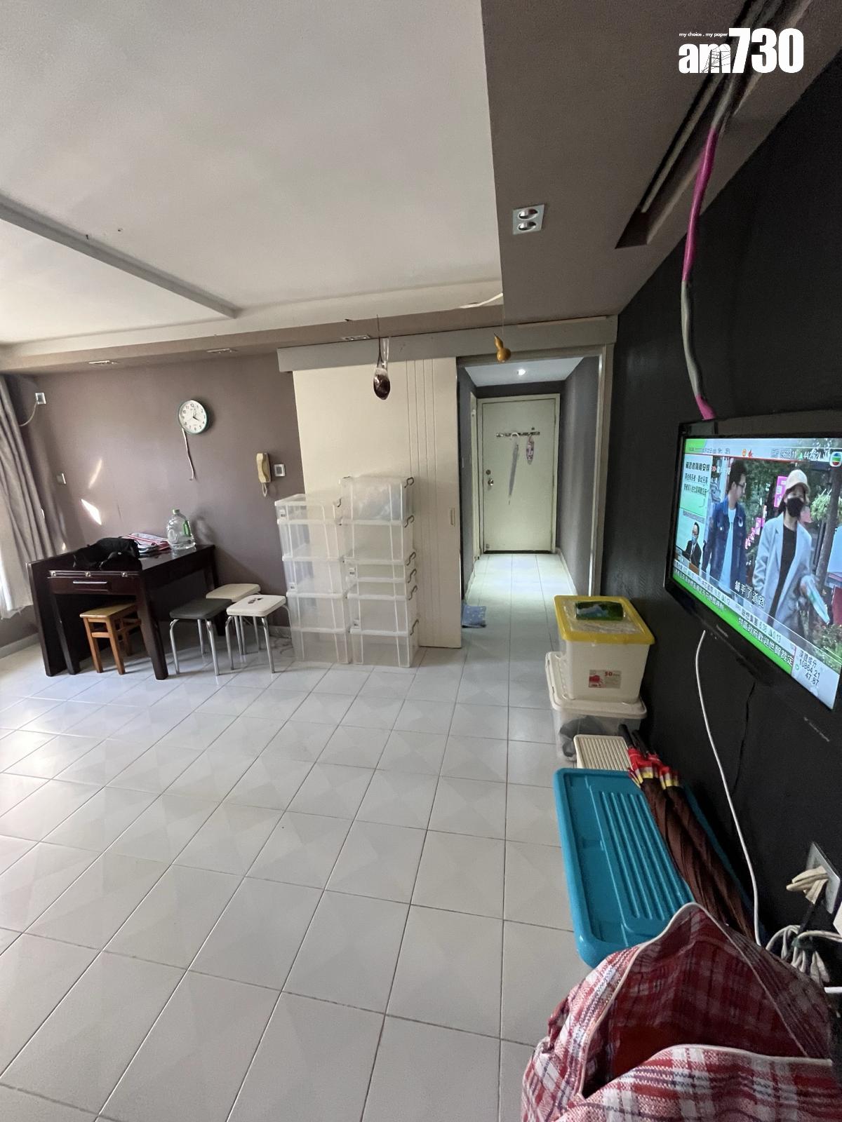 單位為兩房大廳間隔。(代理提供)