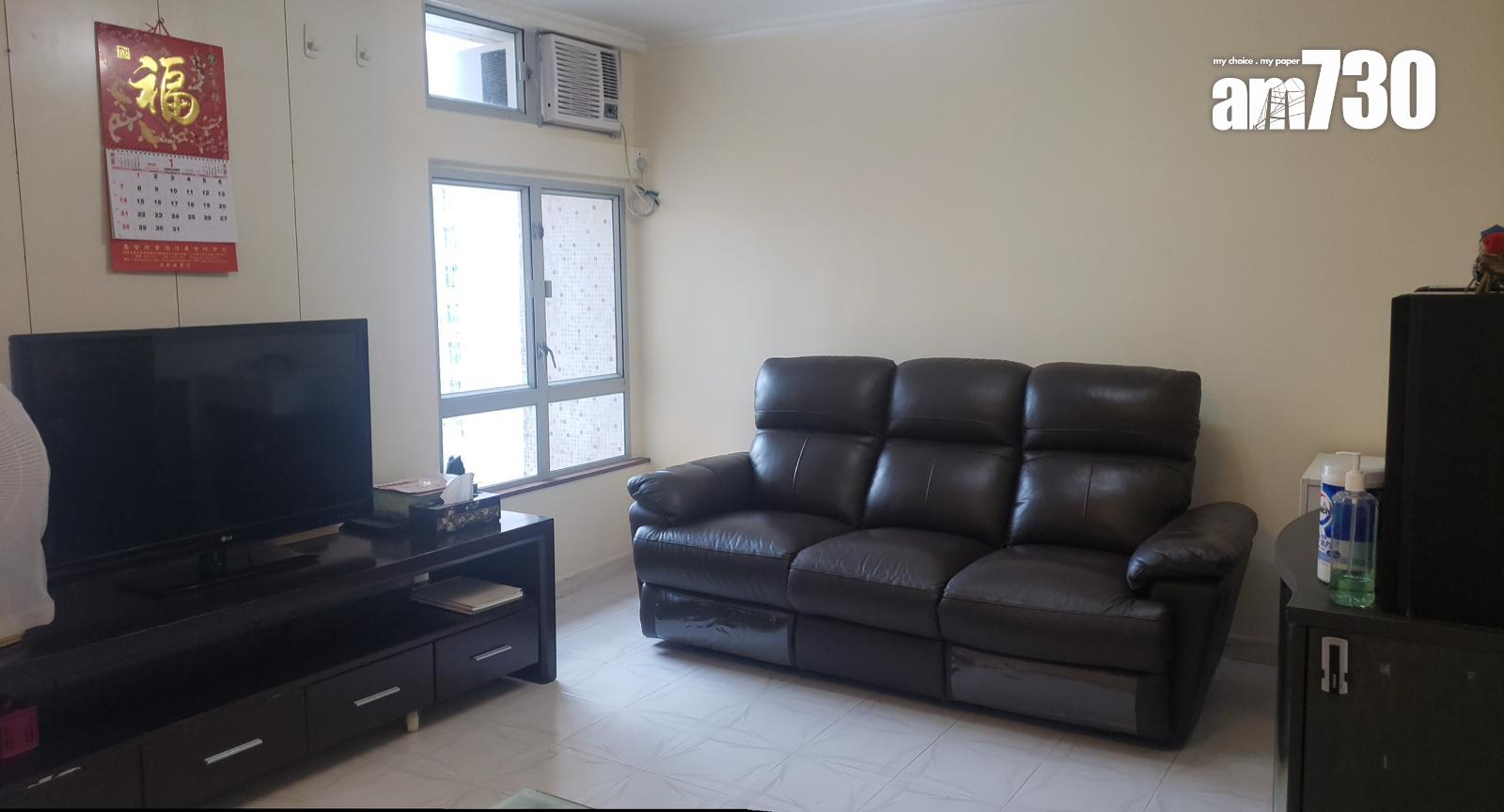 單位採光度高,客廳光線充足。(代理提供)