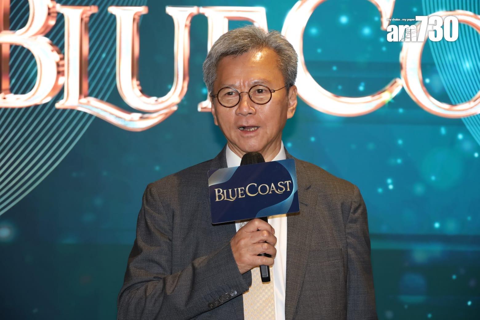 長實執行董事趙國雄表示,同系第3C期最快年中才推出,亦大機會提價發售。(鍾式明攝)