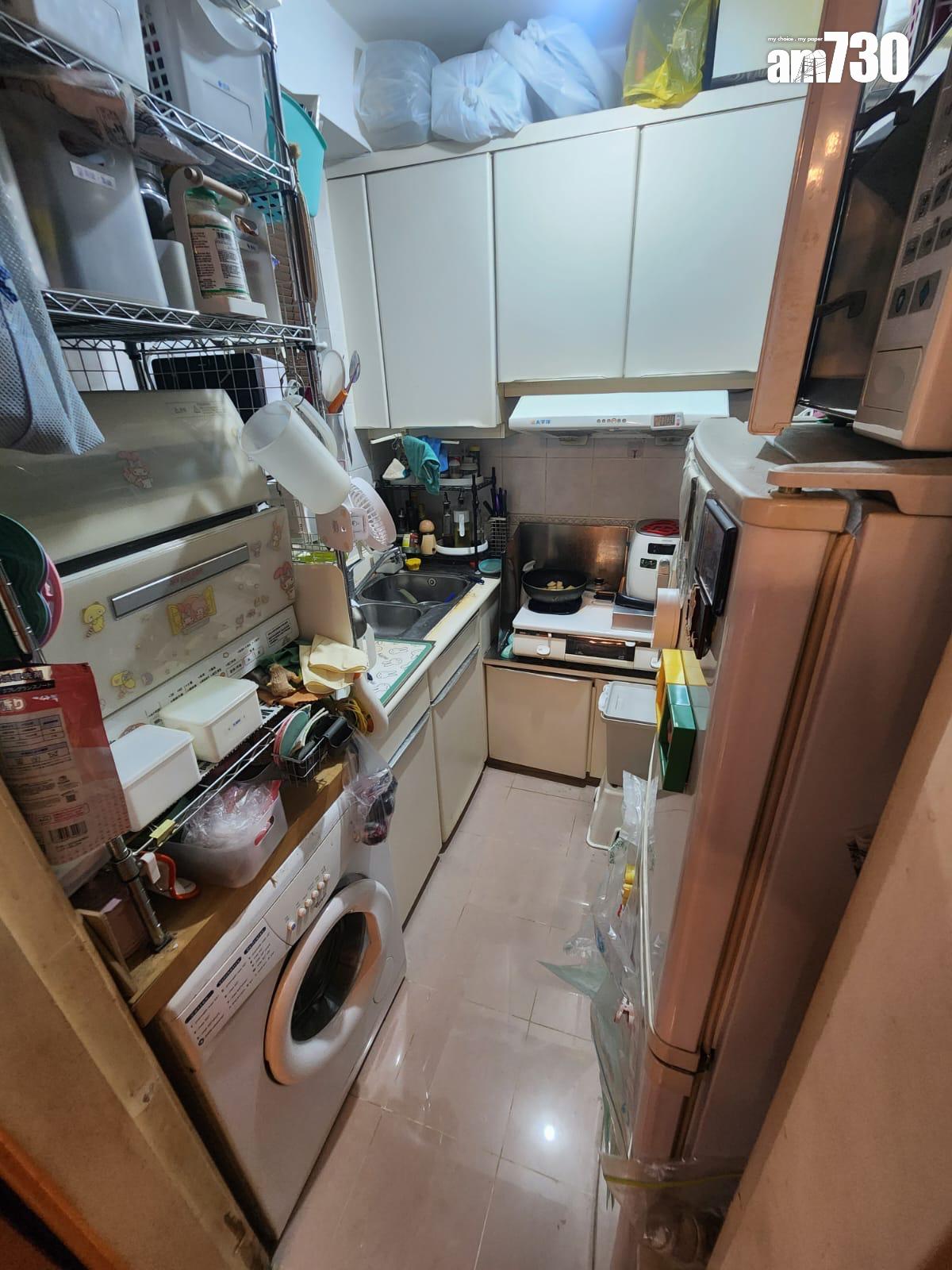 廚房有齊基本配套,裝修企理。(代理提供)