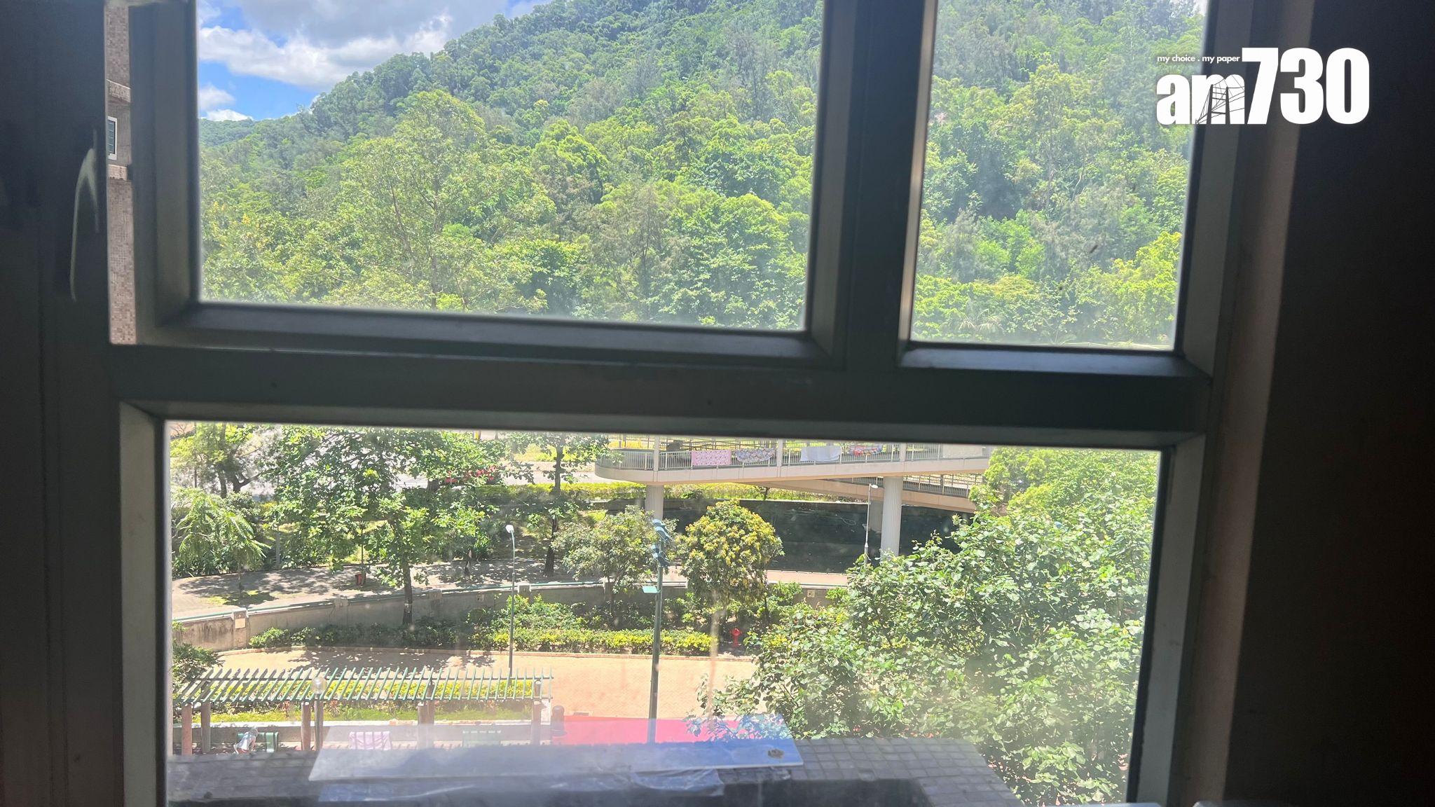 單位景觀主要望翠綠山景,十分開揚。(代理提供)