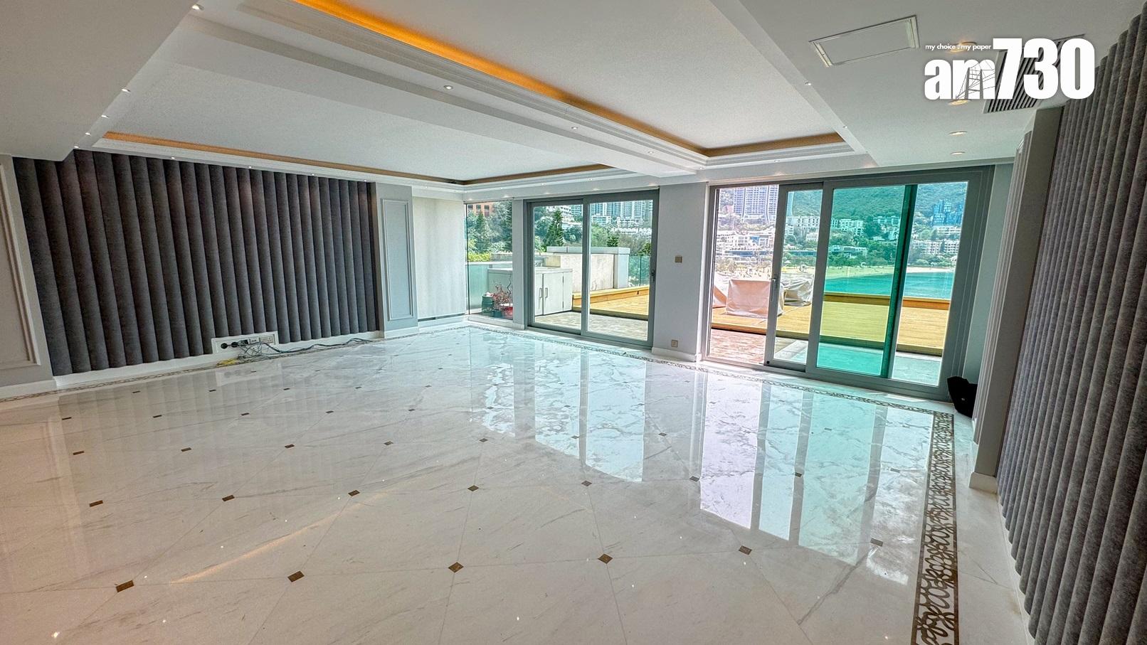 淺水灣道56號相連豪宅放售 擁逾1600呎全海景平台 估值3.6億|多圖