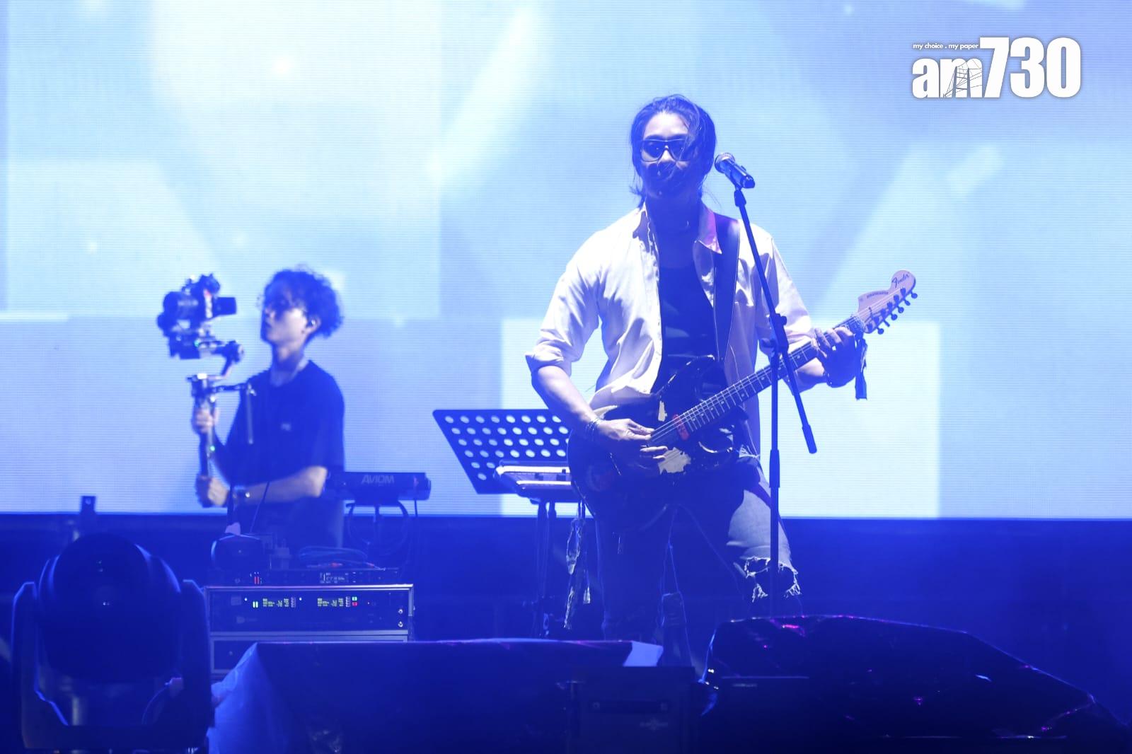 RubberBand圓夢參與春浪音樂節演出。(林俊源攝)