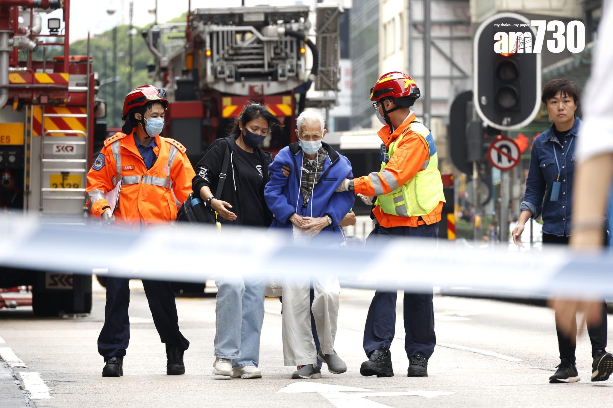 佐敦華豐大廈三級大火(林俊源 攝)