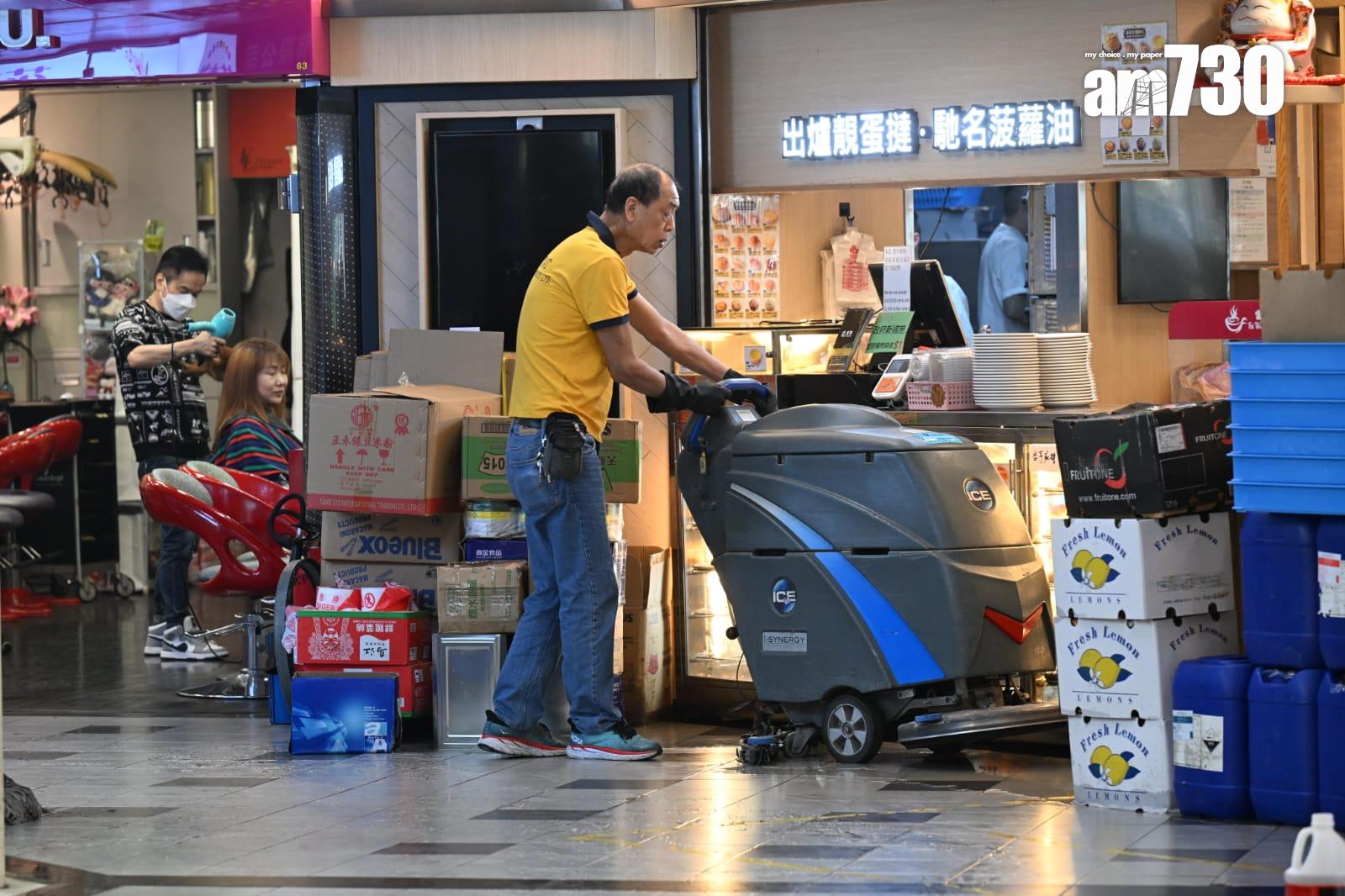 葵涌廣場茶餐廳起火15分鐘後救熄 30食客急疏散無人傷 (多圖有片)