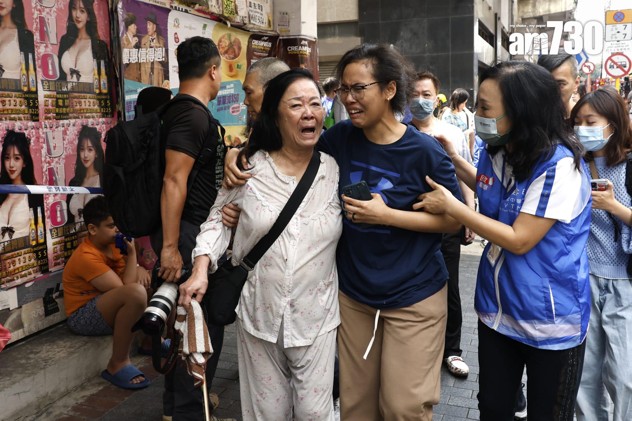 佐敦華豐大廈三級大火(林俊源 攝)