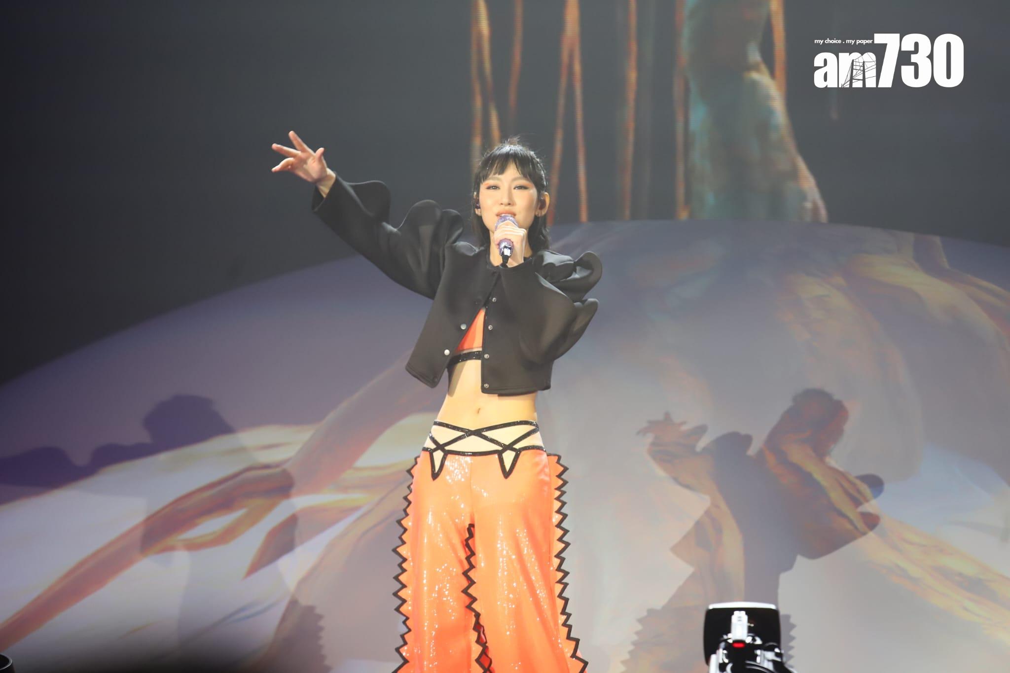 《炎明熹Gi-FORCE演唱會》。(羅錦鴻攝)