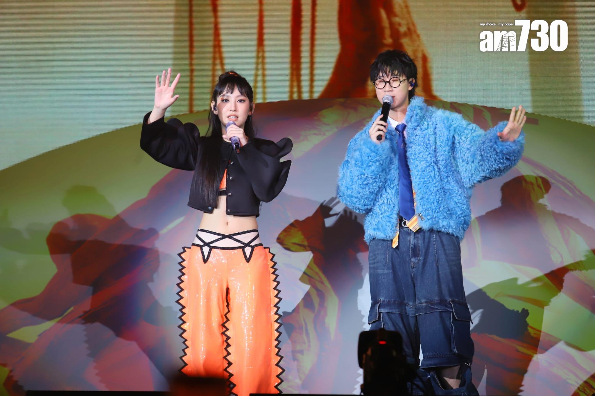 炎明熹請來林智樂做足三場嘉賓。(羅錦鴻攝)