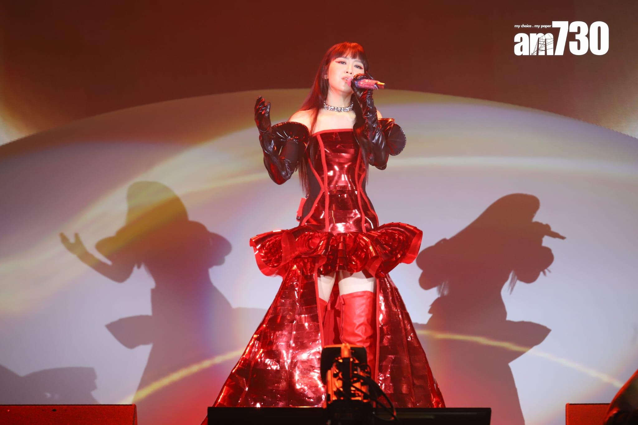 《炎明熹Gi-FORCE演唱會》。(羅錦鴻攝)