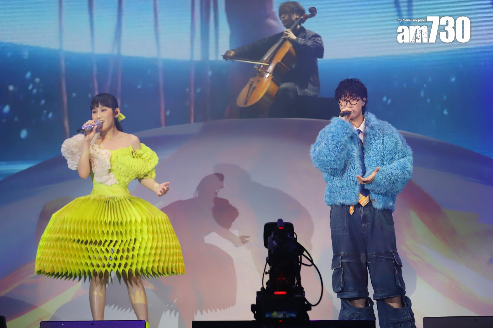 炎明熹請林智樂做足3場嘉賓。(羅錦鴻攝)