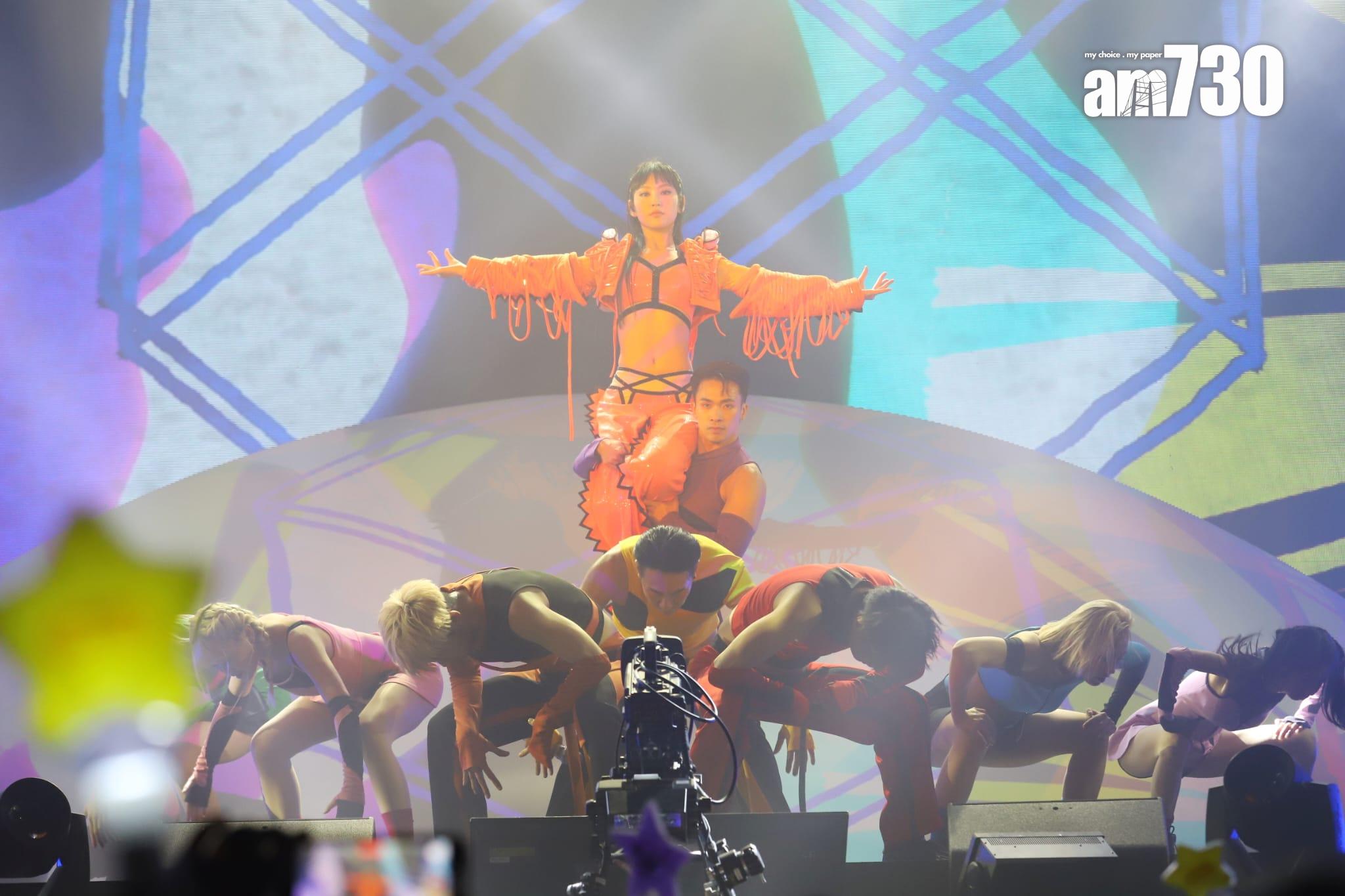 《炎明熹Gi-FORCE演唱會》。(羅錦鴻攝)