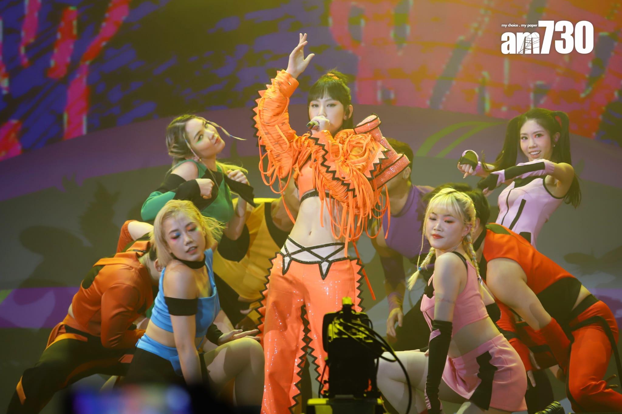 《炎明熹Gi-FORCE演唱會》。(羅錦鴻攝)