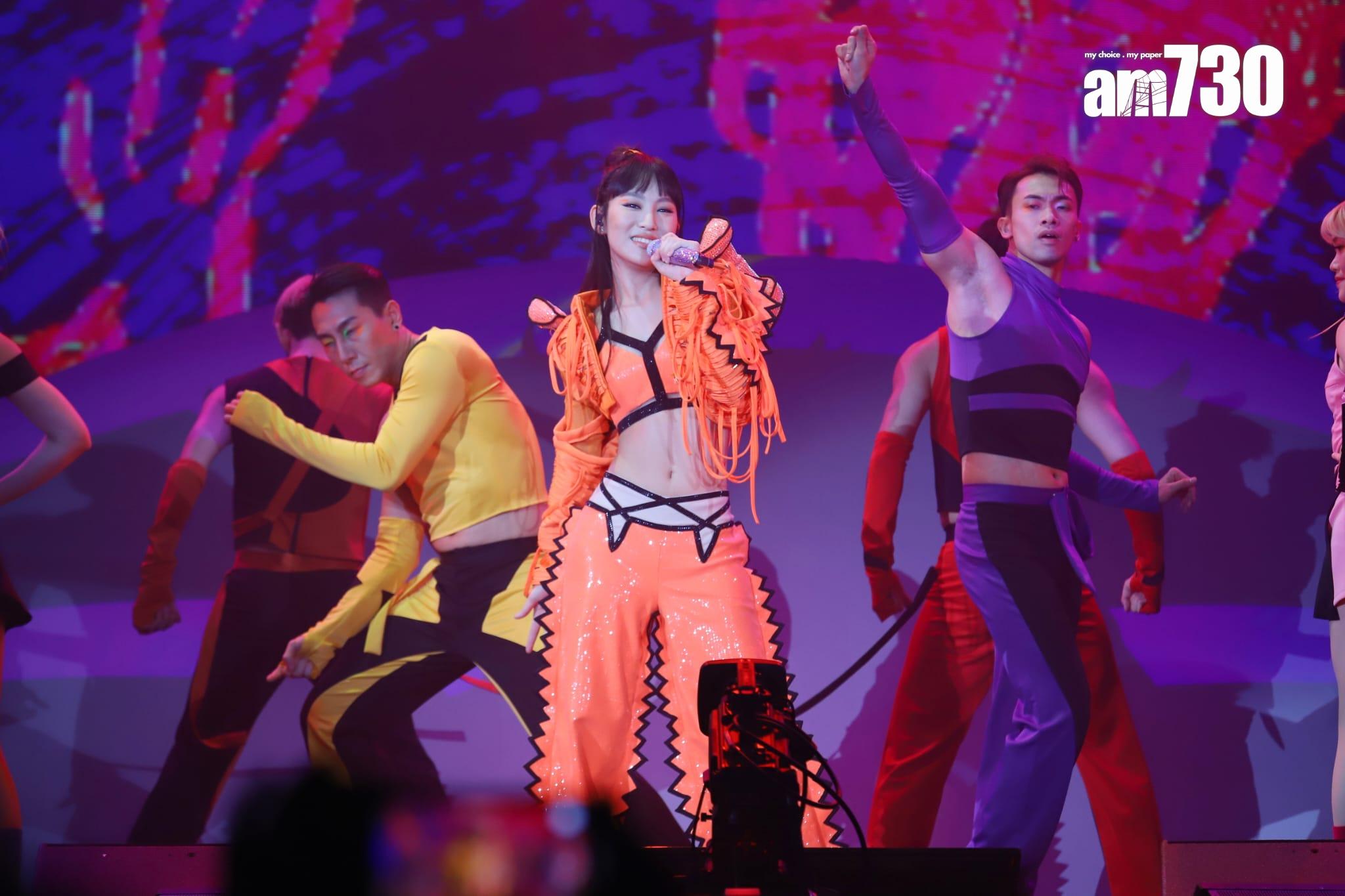 《炎明熹Gi-FORCE演唱會》。(羅錦鴻攝)