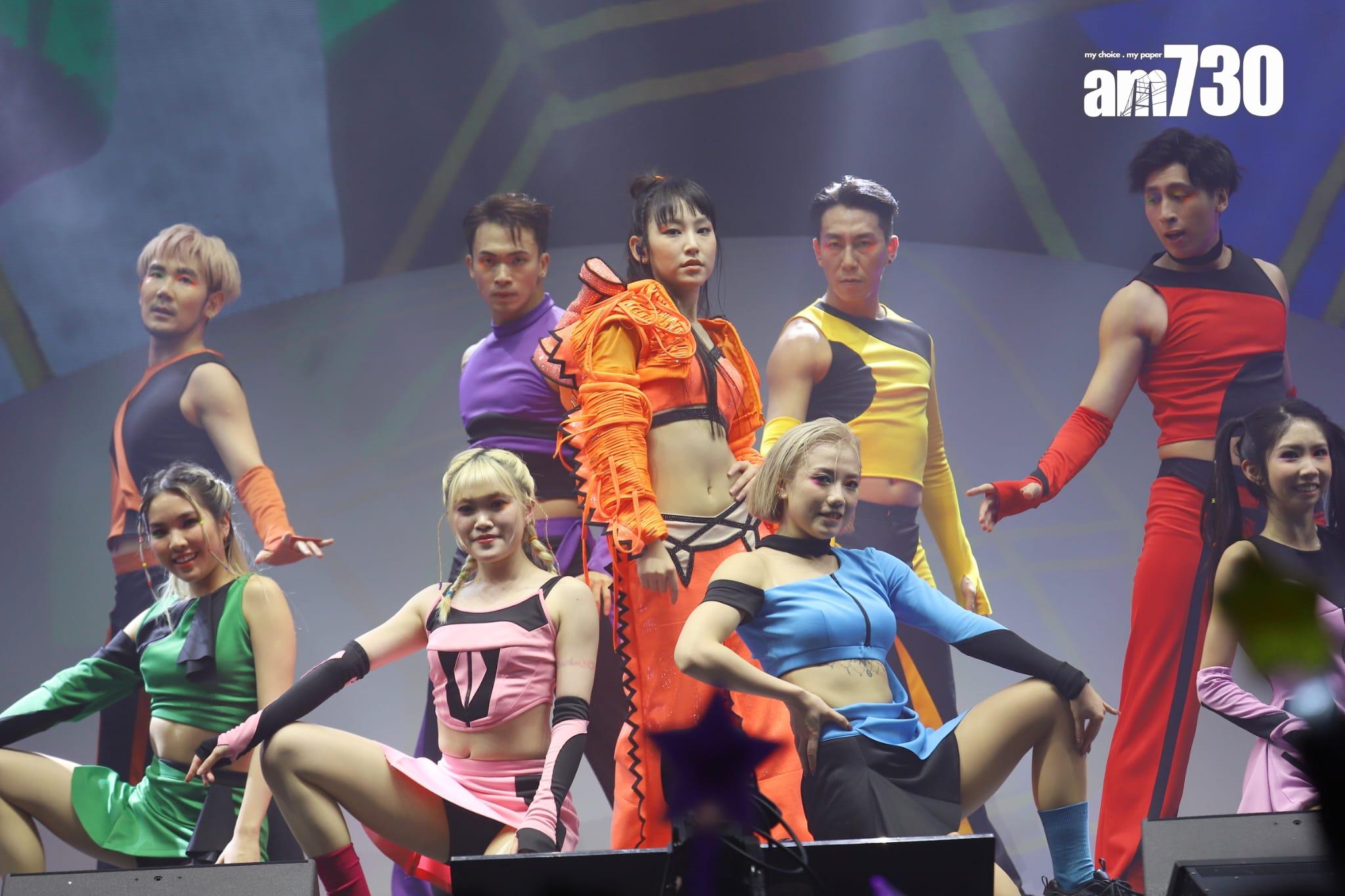 《炎明熹Gi-FORCE演唱會》。(羅錦鴻攝)