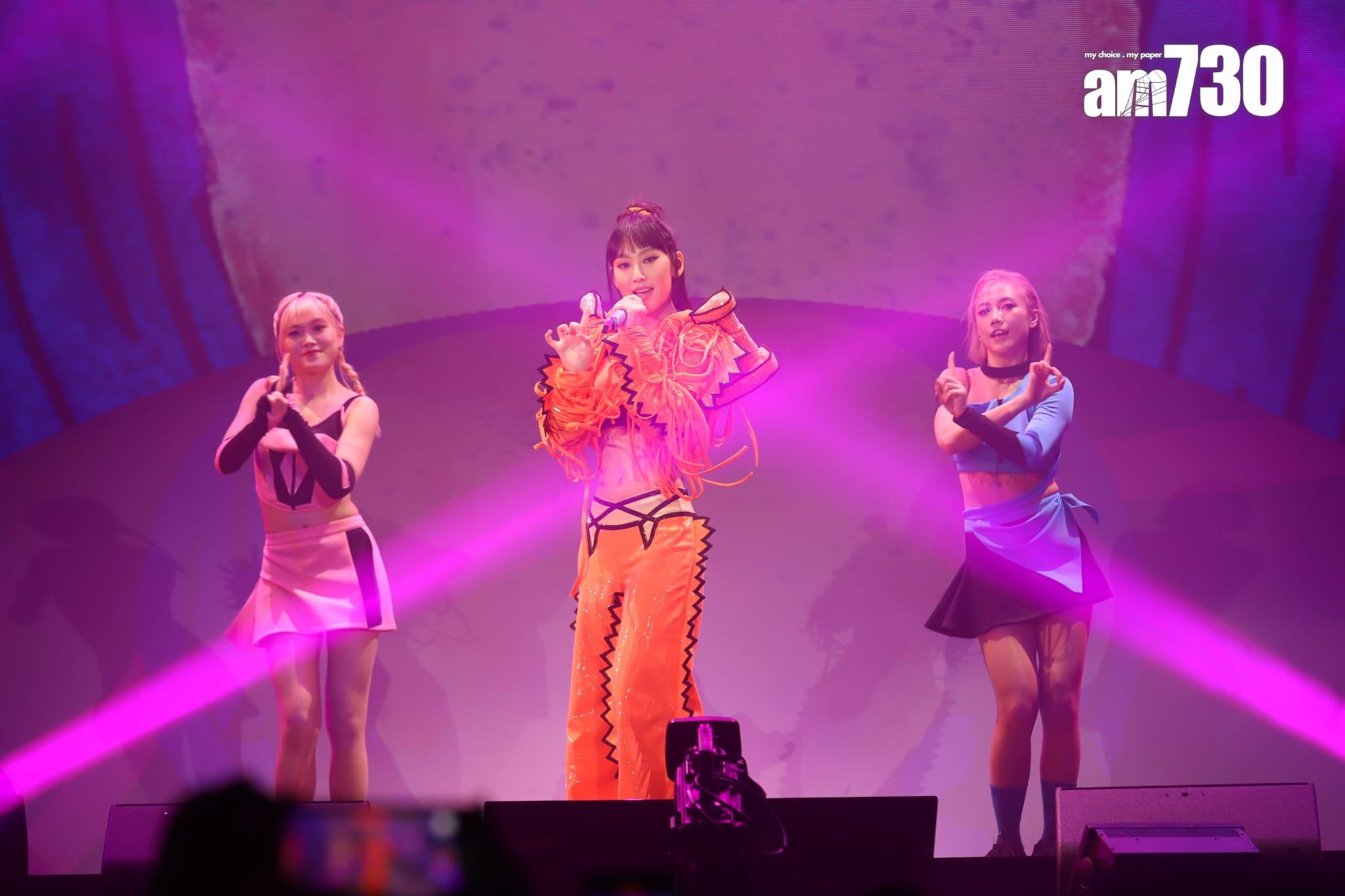 《炎明熹Gi-FORCE演唱會》。(羅錦鴻攝)