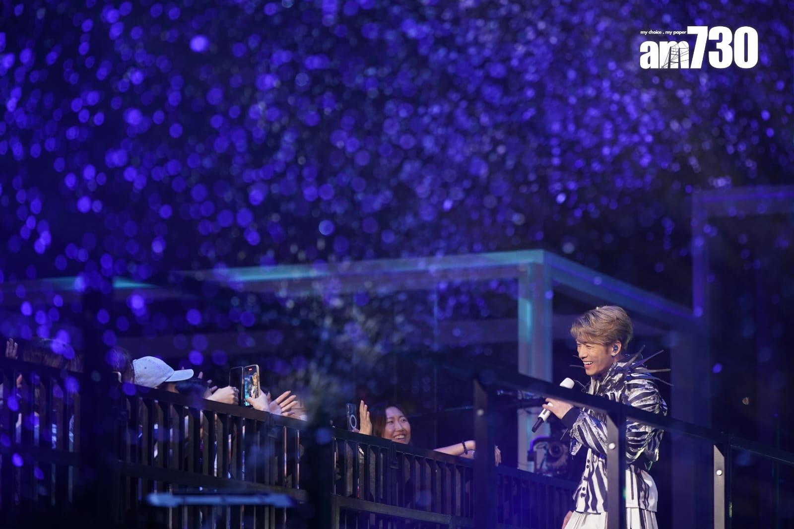 洪嘉豪首個紅館演唱會《洪嘉豪Kaho Live 2024》。(林靄怡攝)