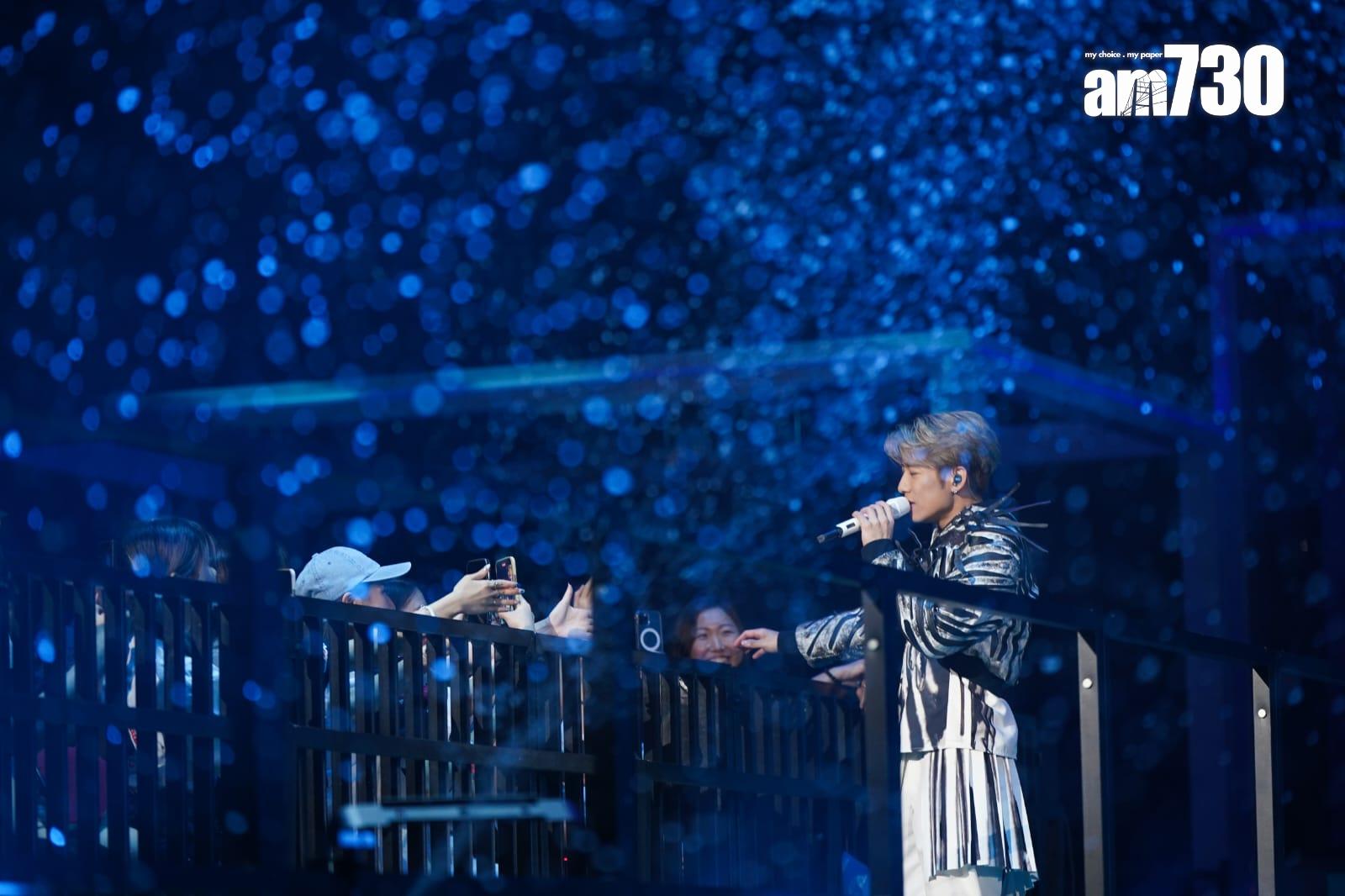 洪嘉豪首個紅館演唱會《洪嘉豪Kaho Live 2024》。(林靄怡攝)