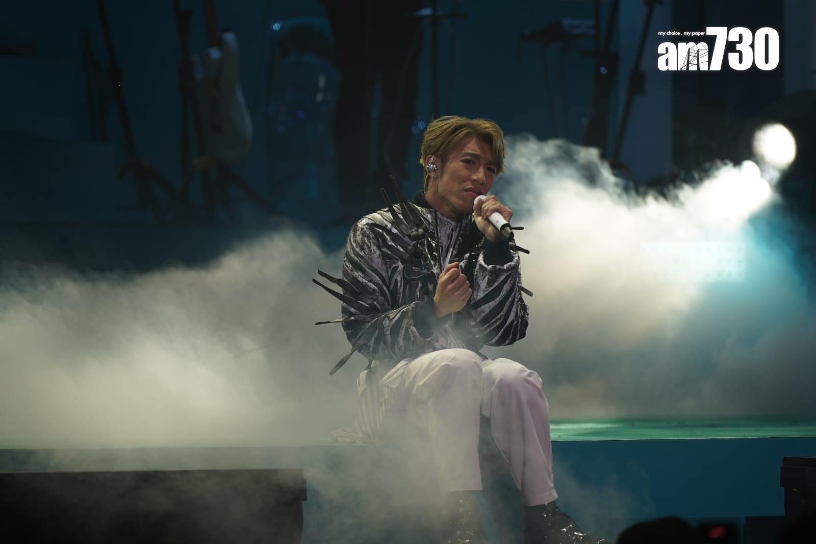 洪嘉豪首個紅館演唱會《洪嘉豪Kaho Live 2024》。(林靄怡攝)