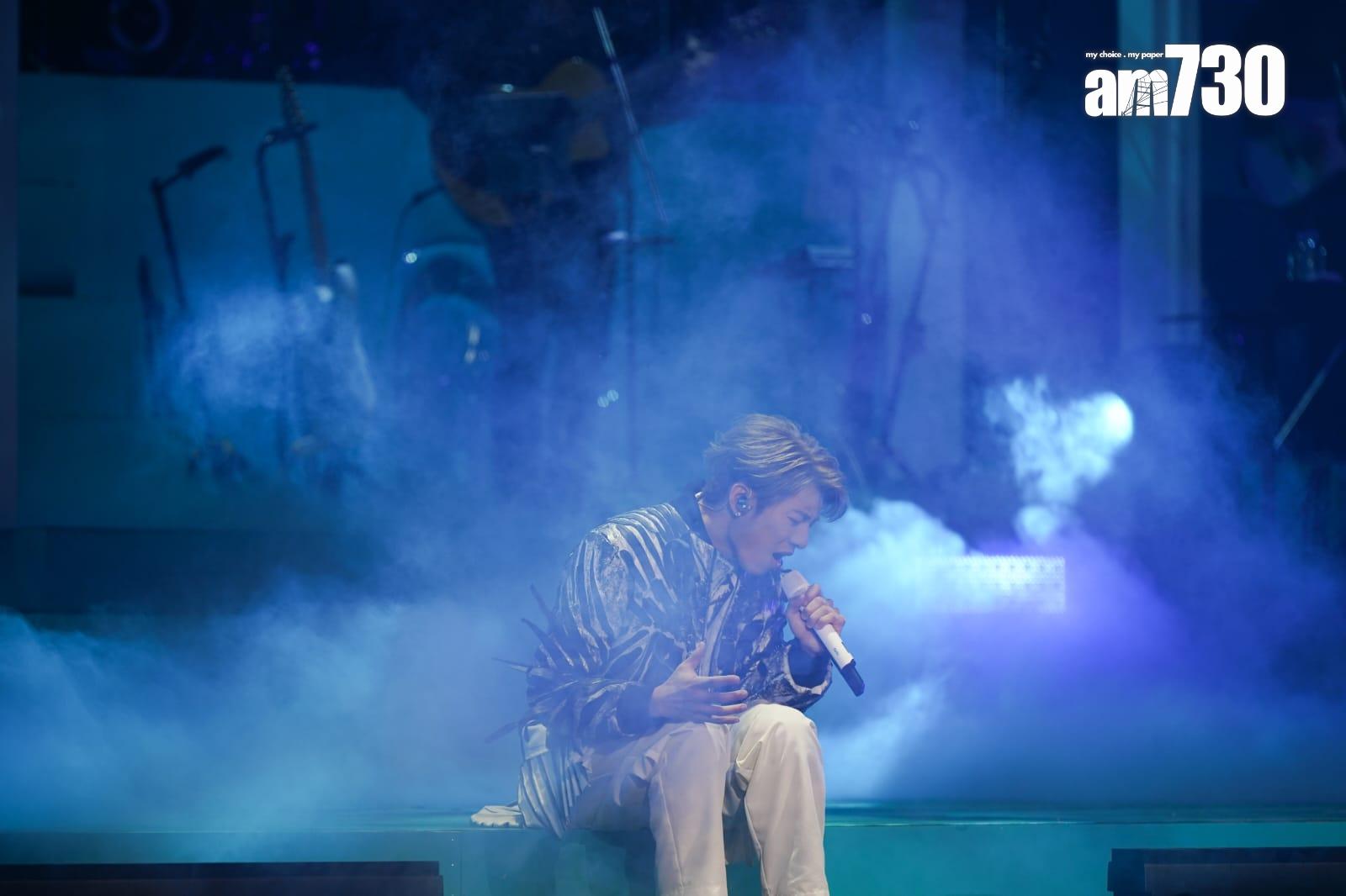 洪嘉豪首個紅館演唱會《洪嘉豪Kaho Live 2024》。(林靄怡攝)