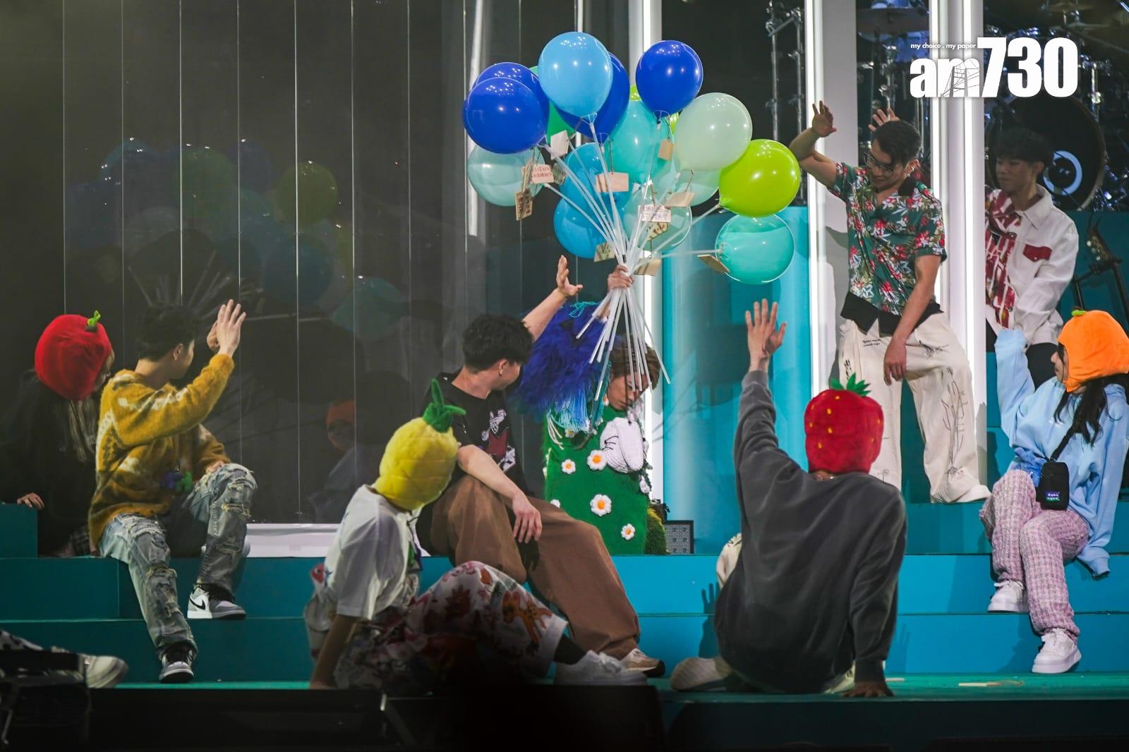 洪嘉豪首個紅館演唱會《洪嘉豪Kaho Live 2024》。(林靄怡攝)