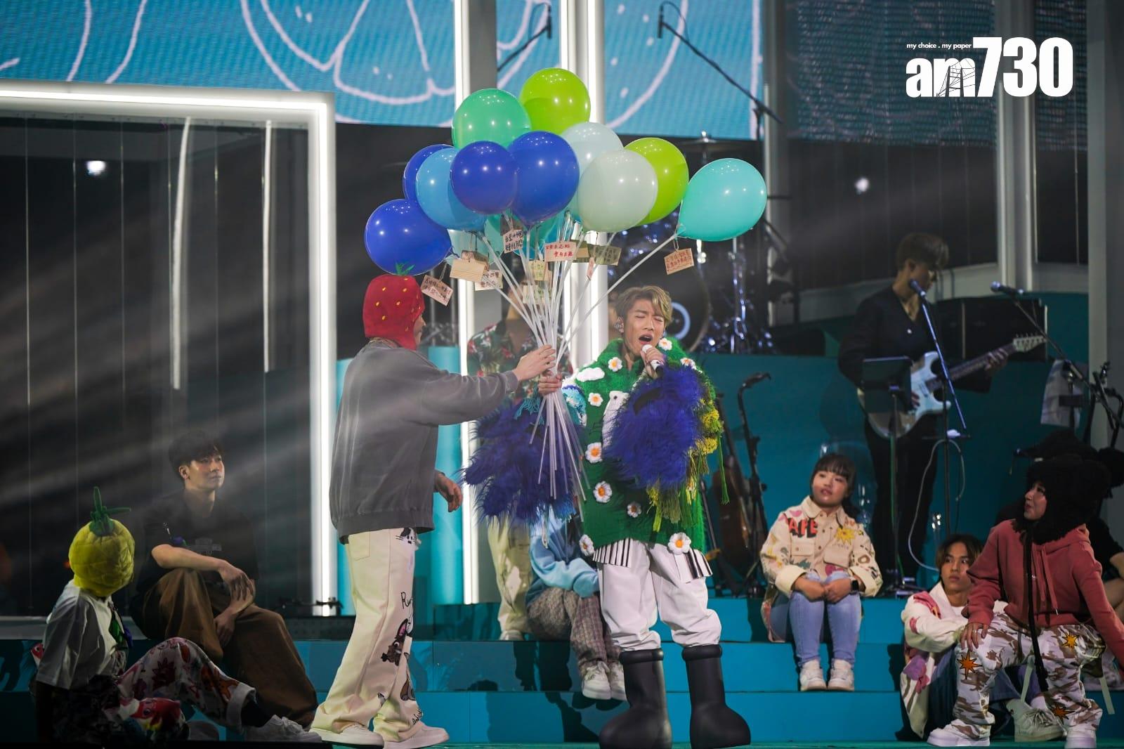 洪嘉豪首個紅館演唱會《洪嘉豪Kaho Live 2024》。(林靄怡攝)