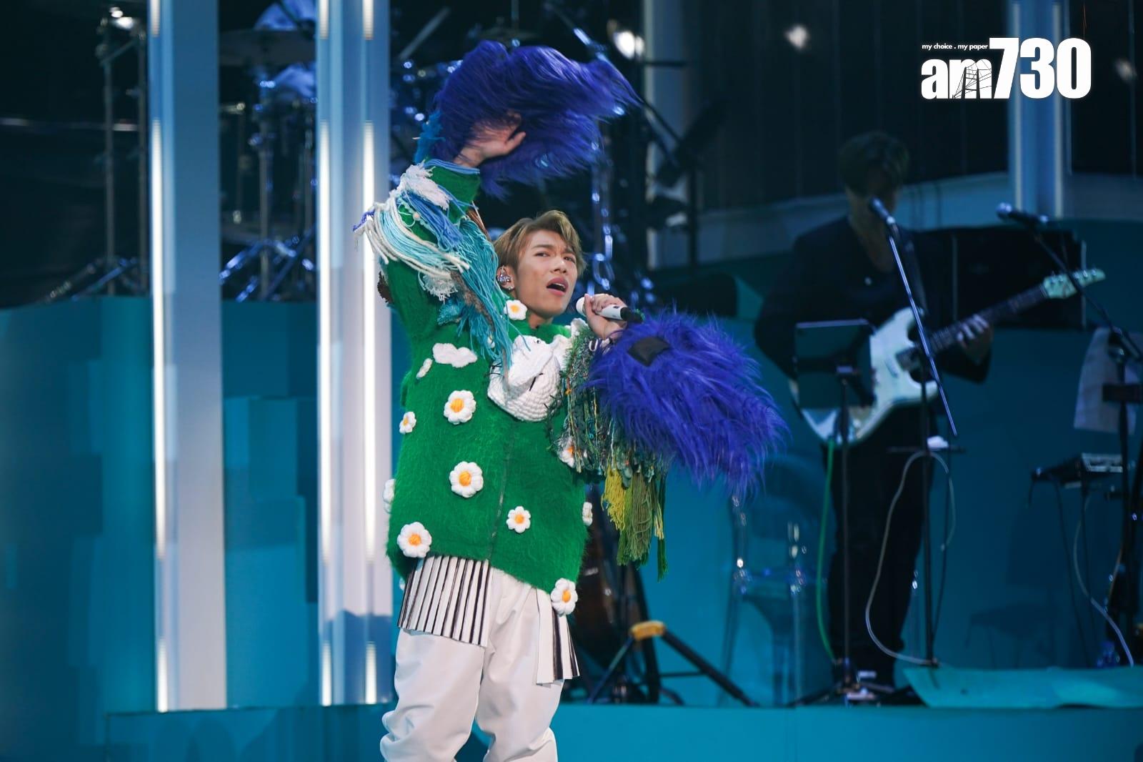 洪嘉豪首個紅館演唱會《洪嘉豪Kaho Live 2024》。(林靄怡攝)