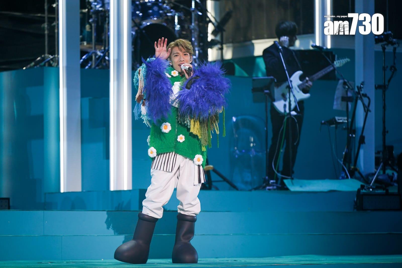 洪嘉豪首個紅館演唱會《洪嘉豪Kaho Live 2024》。(林靄怡攝)