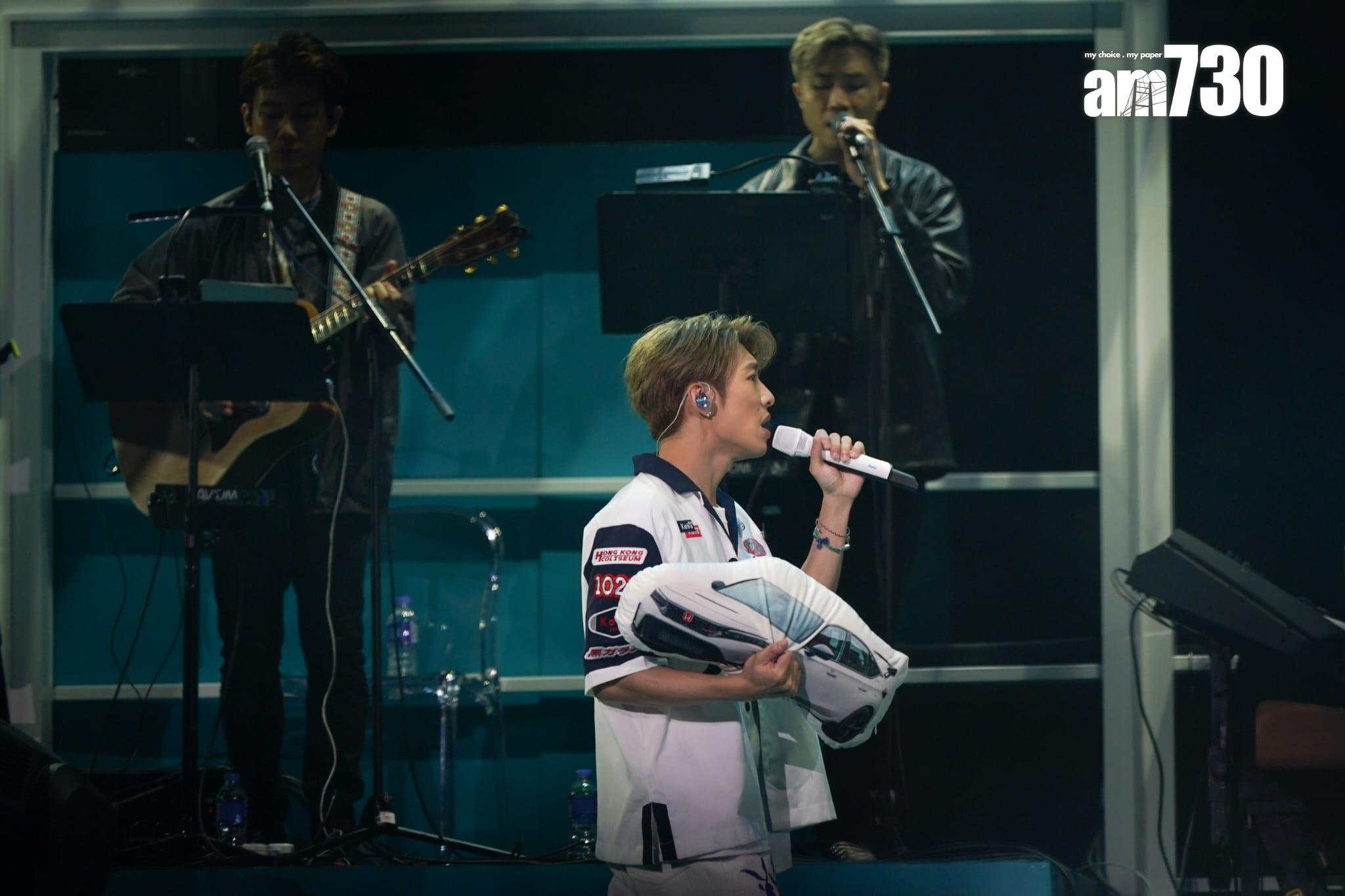 洪嘉豪首個紅館演唱會《洪嘉豪Kaho Live 2024》。(林靄怡攝)