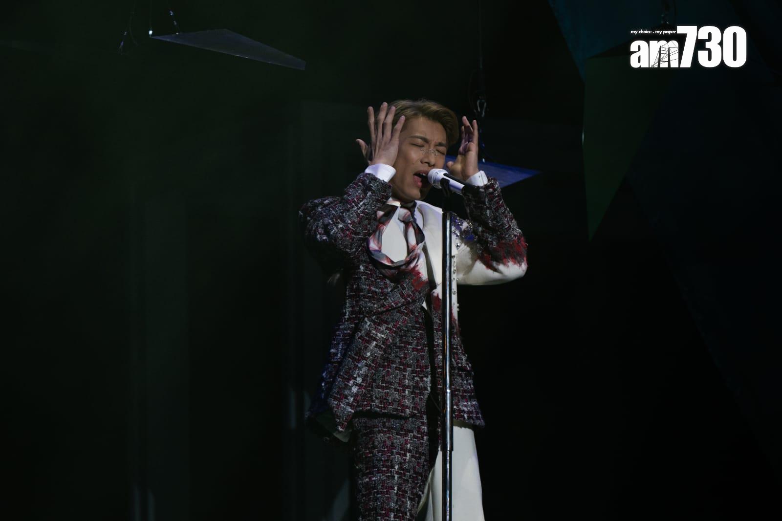 洪嘉豪首個紅館演唱會《洪嘉豪Kaho Live 2024》。(林靄怡攝)