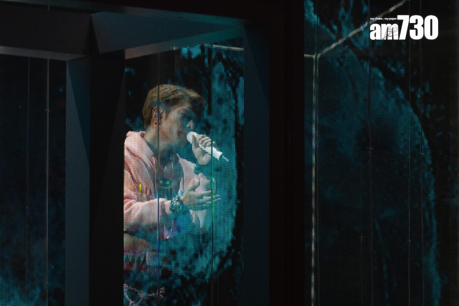 洪嘉豪首個紅館演唱會《洪嘉豪Kaho Live 2024》。(林靄怡攝)