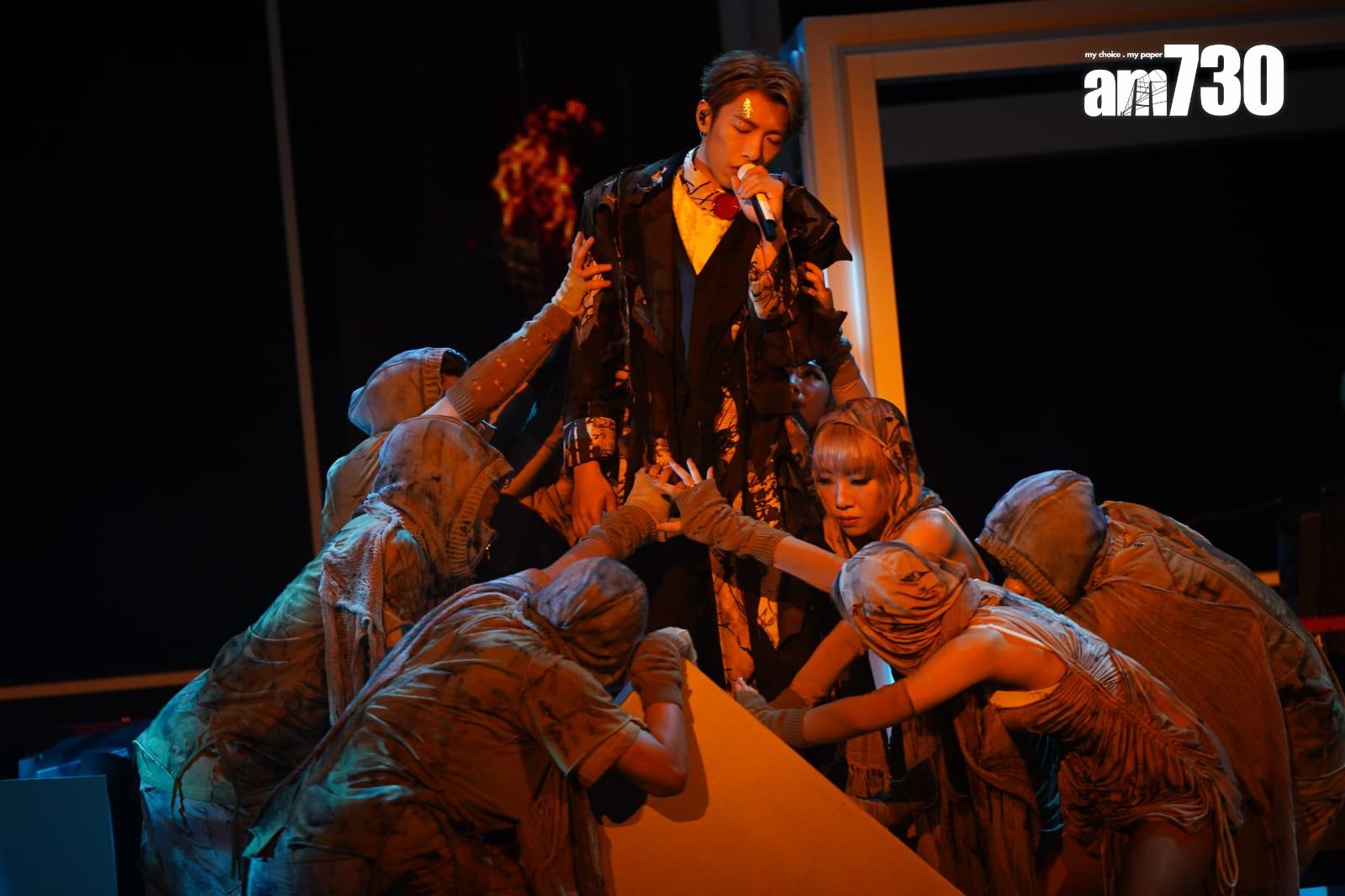 洪嘉豪首個紅館演唱會《洪嘉豪Kaho Live 2024》。(林靄怡攝)