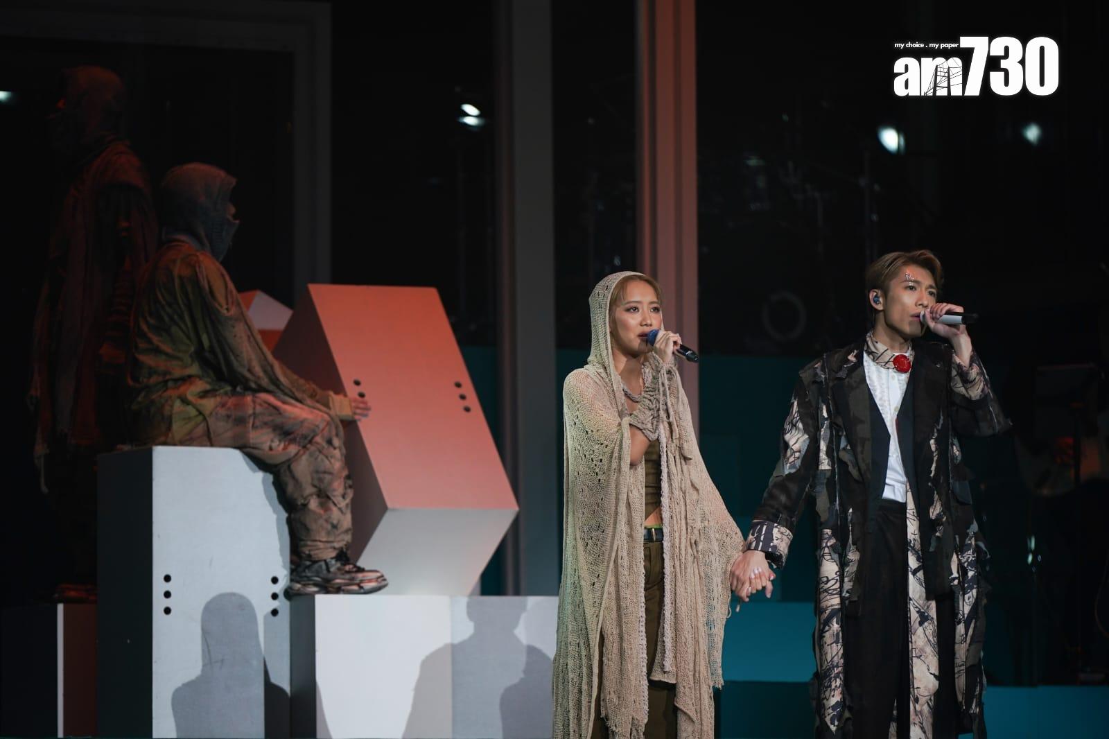 洪嘉豪首個紅館演唱會《洪嘉豪Kaho Live 2024》。(林靄怡攝)