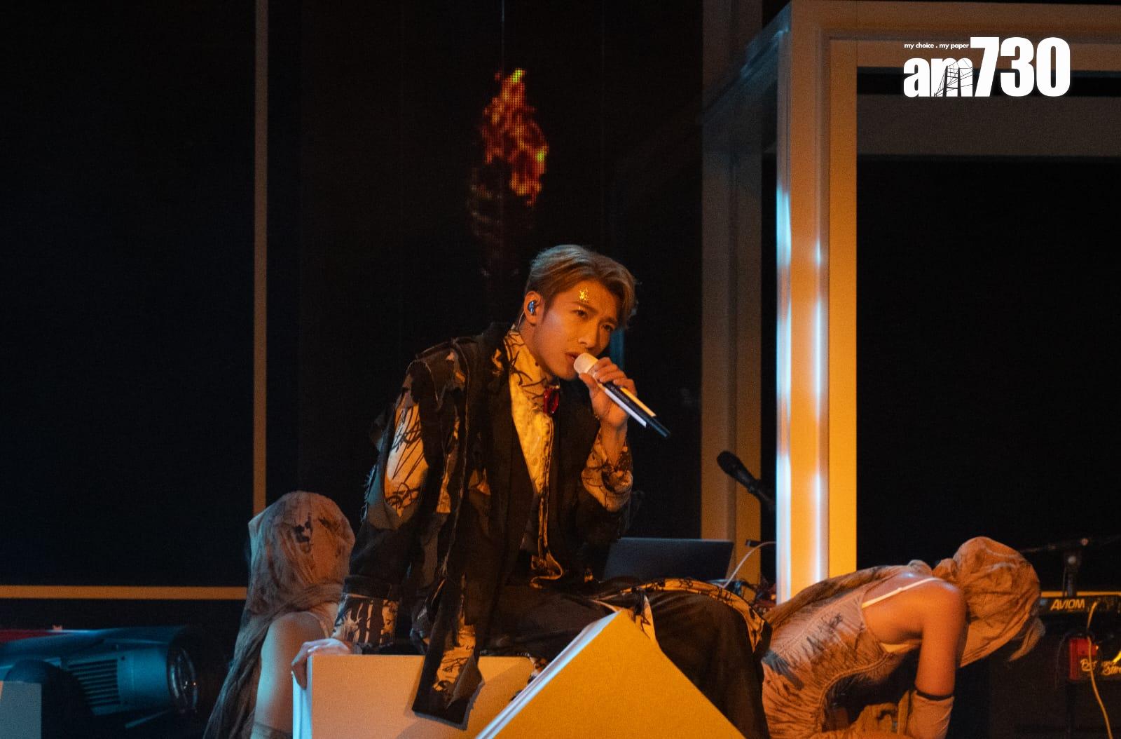 洪嘉豪首個紅館演唱會《洪嘉豪Kaho Live 2024》。(林靄怡攝)