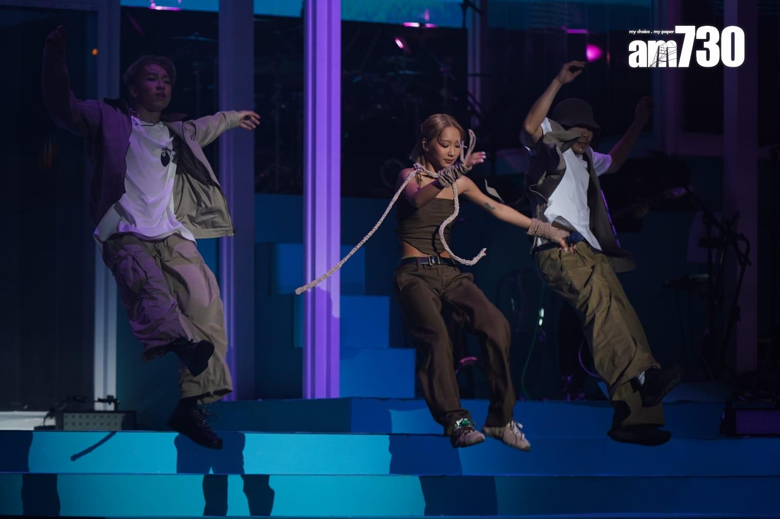 洪嘉豪首個紅館演唱會《洪嘉豪Kaho Live 2024》。(林靄怡攝)