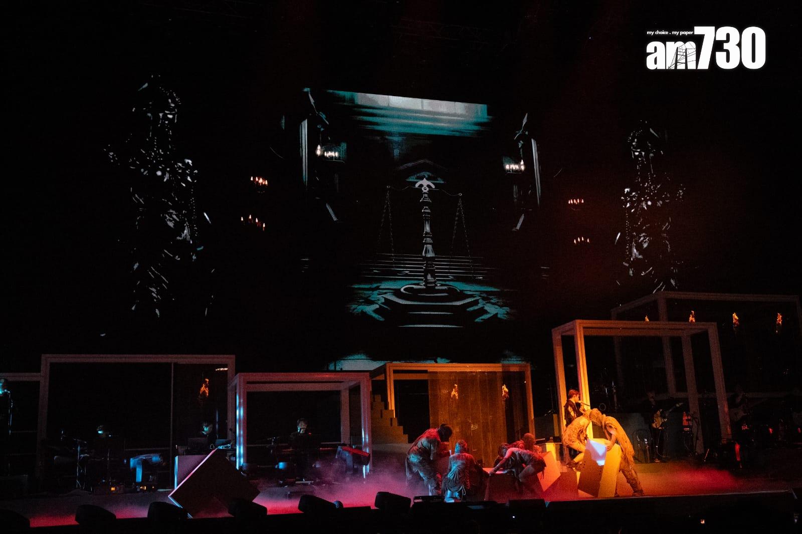 洪嘉豪首個紅館演唱會《洪嘉豪Kaho Live 2024》。(林靄怡攝)