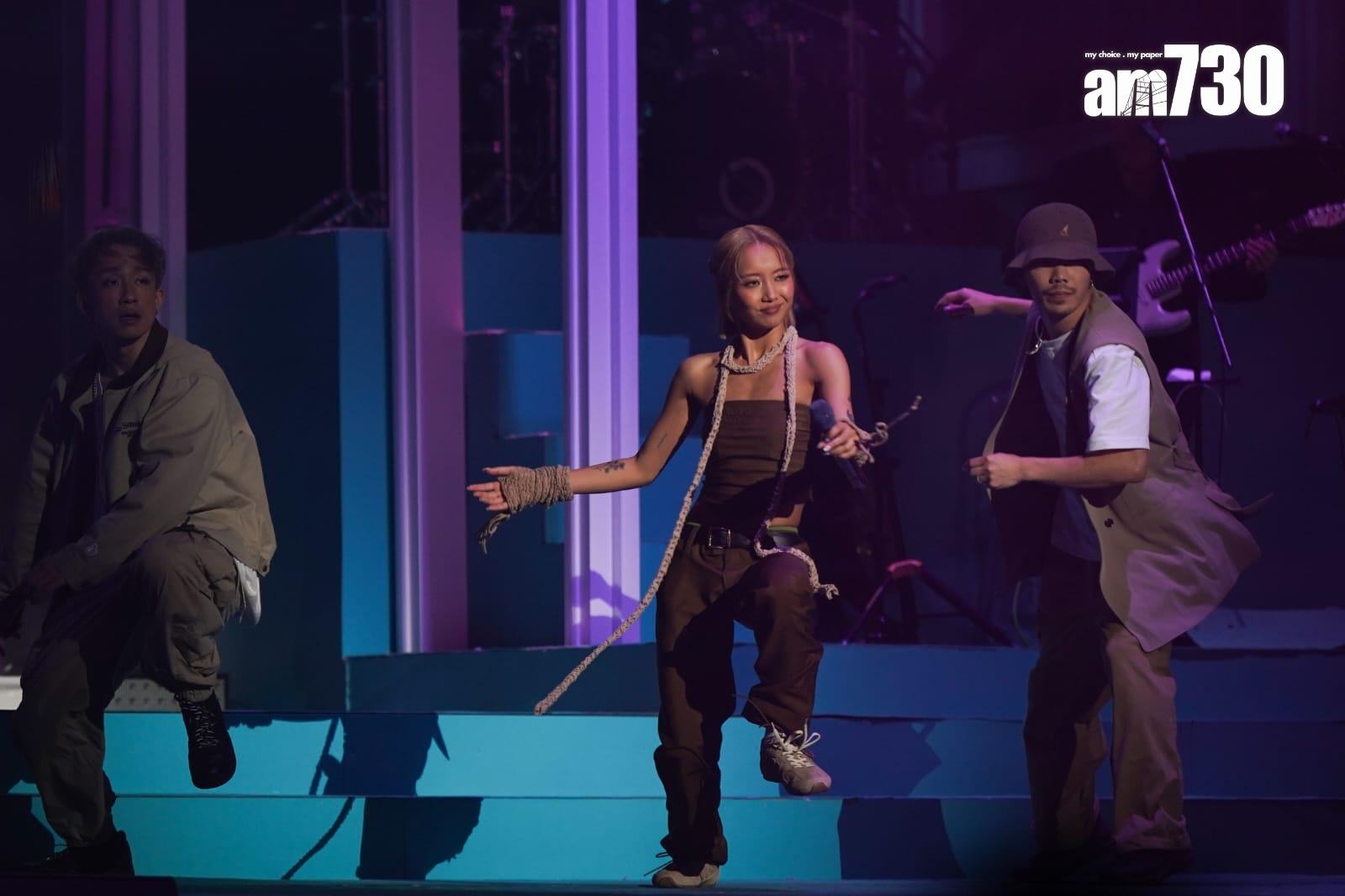 洪嘉豪首個紅館演唱會《洪嘉豪Kaho Live 2024》。(林靄怡攝)